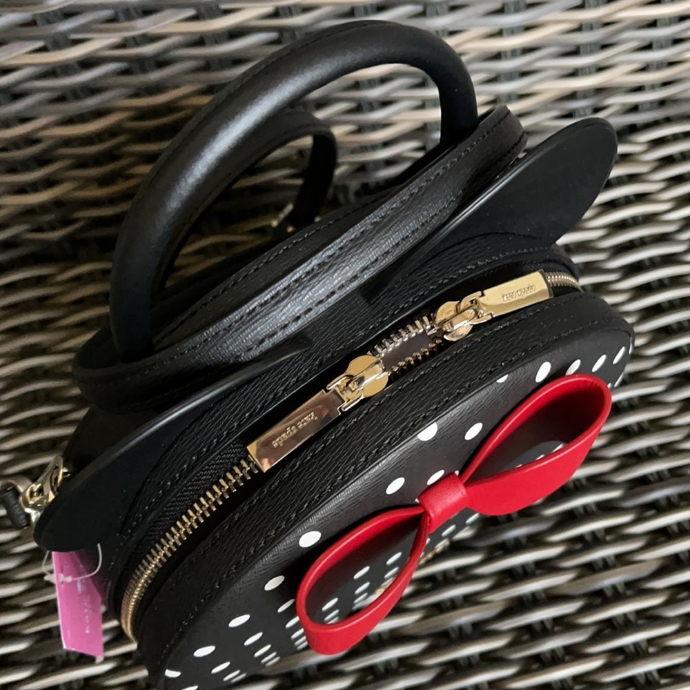 Kate Spade: disney x kate spade new york minnie mouse crossbody bag - Picture 14 of 16